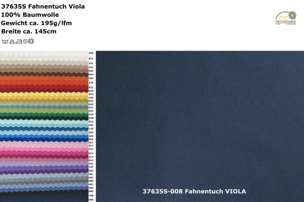 37635S-001 Fahnentuch "VIOLA"